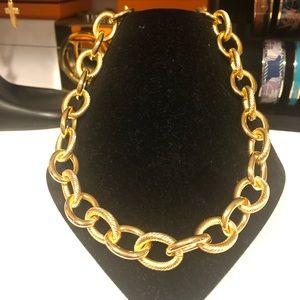 Loren Hope chunky gold necklace